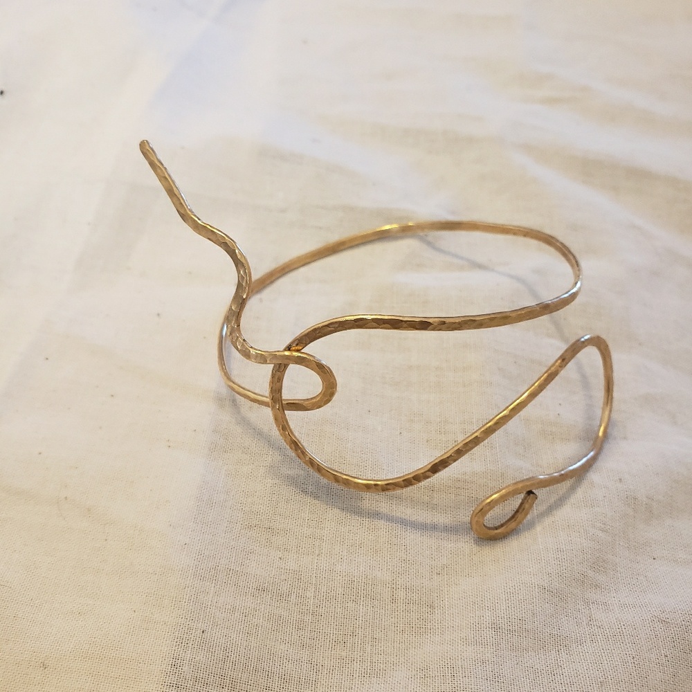 Fred Segal Gold Plated armcuff